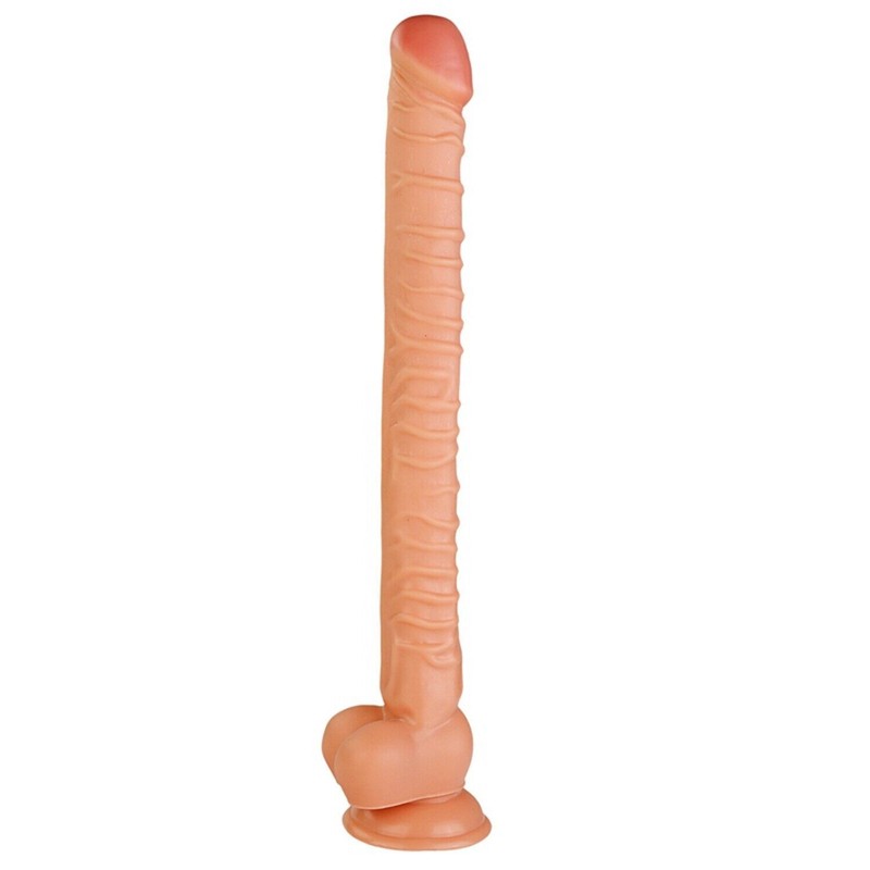 16 inch Realistic Suction Cup Dildo with Balls Vagina Anal Sex Toy for Women gallery