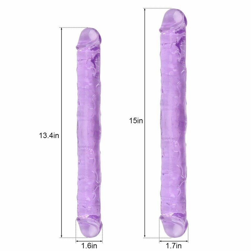 Double Ended Dildo-Dual Sided-Headed Penetration Dong For WOMAN COUPLES MEN gallery