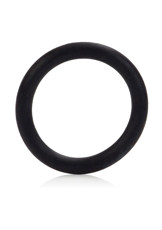 CAL EXOTICS Rubber 1.5" Cock Ring Erection Ring Harness Replacement BLACK MEDIUM gallery