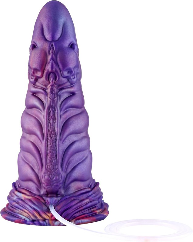 Hismith 11&Prime; Squirting Silicone Dildo, 9.3&Prime; Insertable Extra Large Penis with Suc