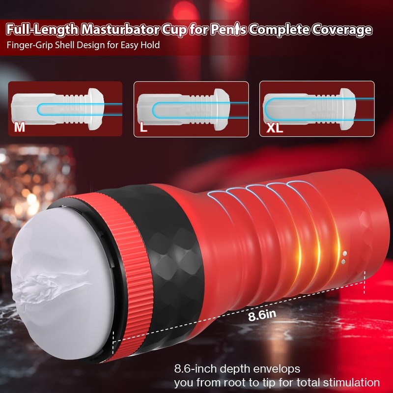 Male Masturbator Adult Sex Toys for Men with 7 Sleeve Tightness Levels, Autom... gallery