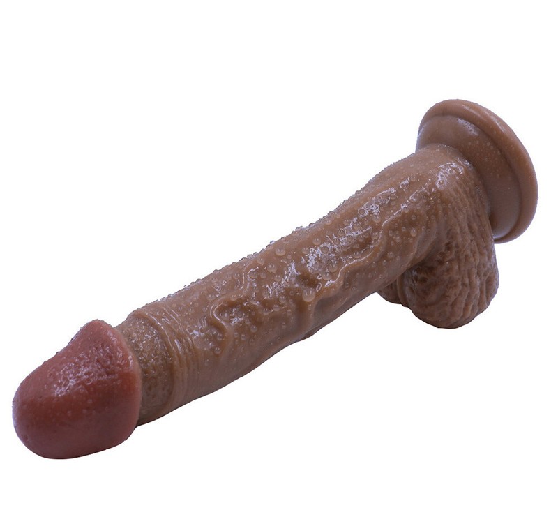 8.4In Realistic Penis Dildo Cock G-spot Vaginal Massager Butt Plug Dilator Toys gallery