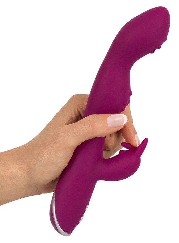 Sweet Smile DOUBLE VIBRATOR Clit Point A&G Spot RABBIT VIBRATOR Female Sextoy gallery