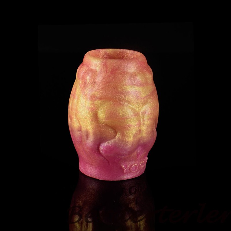 Soft Silicone Knot for Dildo Enhancer Cock Ring Removable Penis Sleeve Sex Toys gallery