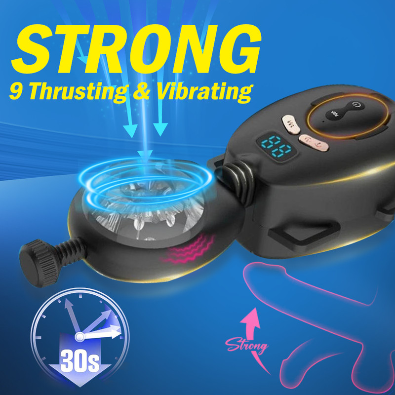 Wearable Automatic Male Masturbator with Removable Belts Toy Blowjob Sex Machine gallery