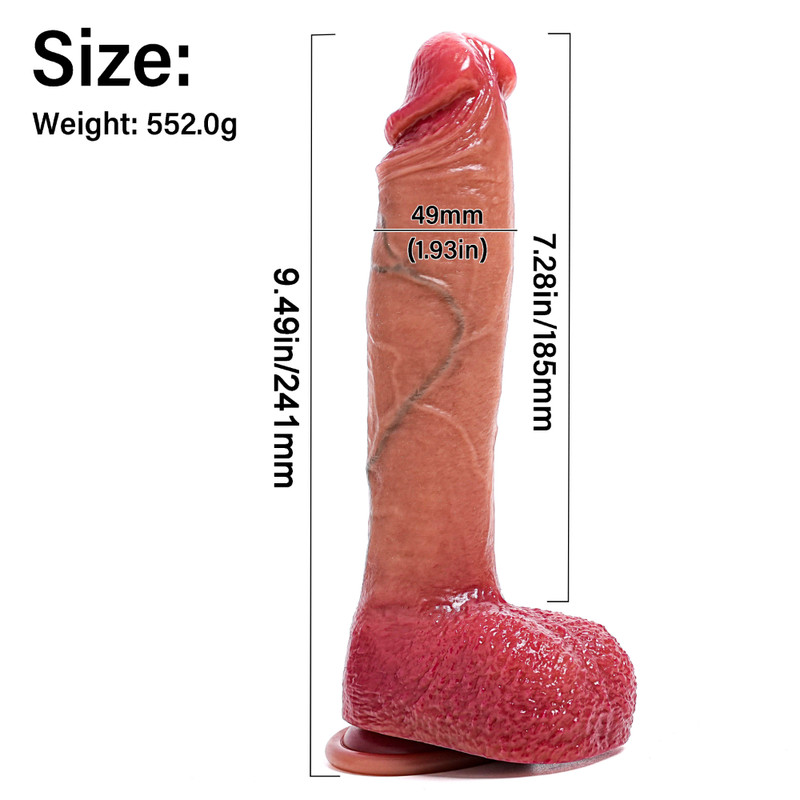 Realistic Thrusting Heating Dildo Vibrator G-Spot Massager Sex Toys for Women gallery