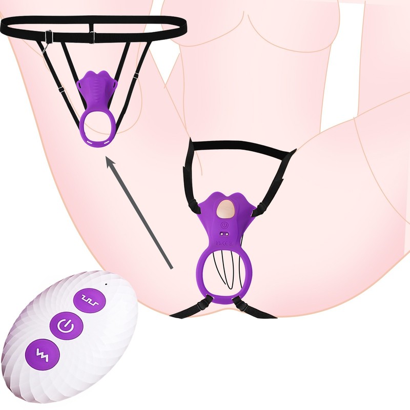Remote-Sex-Toys-Wearable-Panty-Vibrator-Bullet-Penis-Ring-Clitoral-Stimulator US