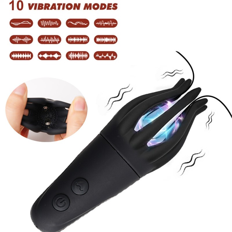 Male Masturbaters Automatic HandsFree Shock Vibrating Cup Stroker Men Sex Toys