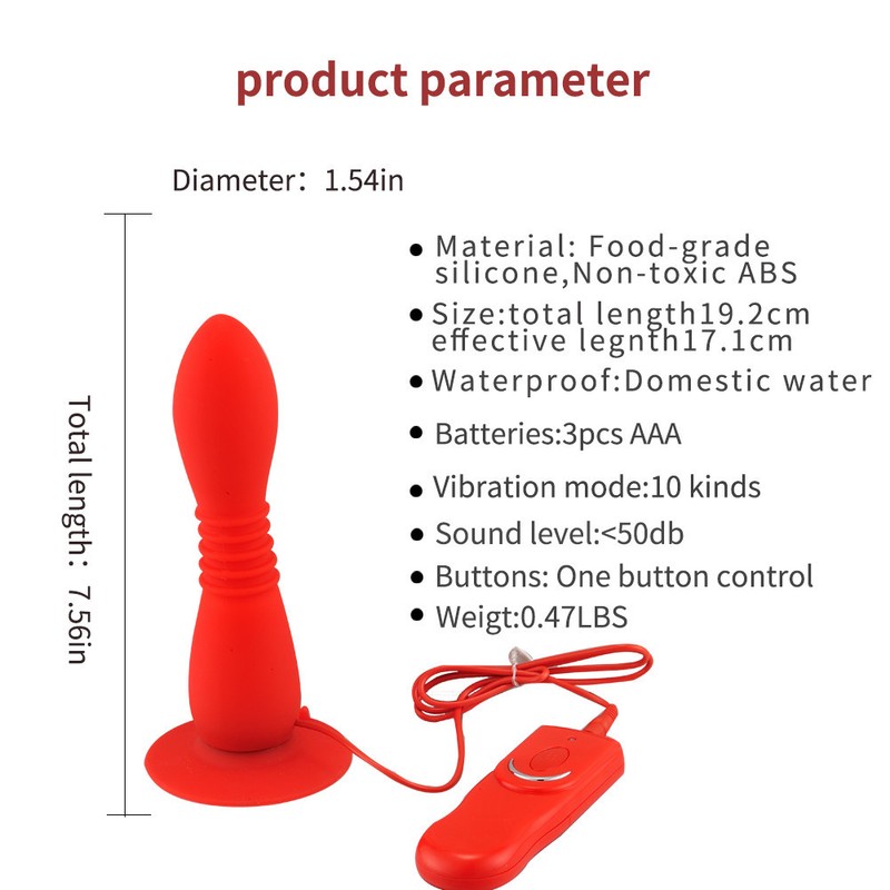 Love Rider 10 Function Rabbit Vibrator with Suction Cup Wired Remote Free Ship