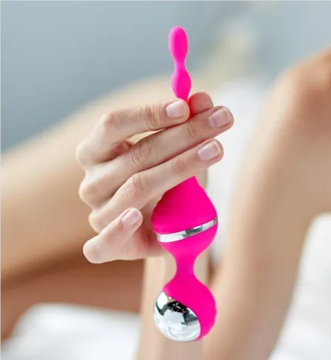 Adam & Eve Rechargeable Vibrating Pleasure Balls -Vibrating Balls Rock Your Vagi