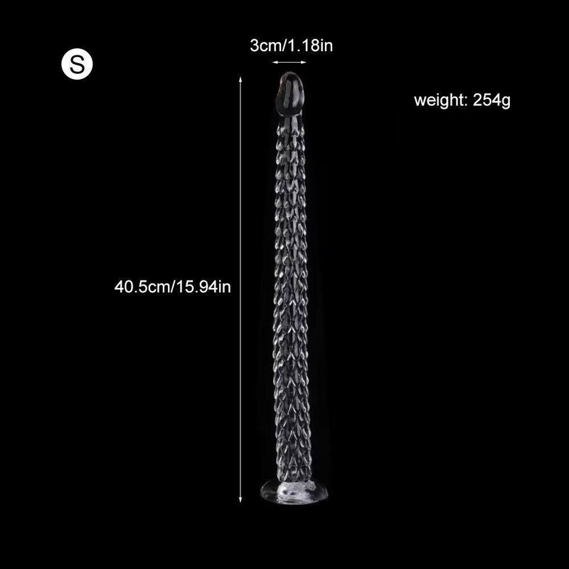 Dragon Scale Tentacle Dildo Long Deep Anal Plug Suction Cup Butt Plug Sex Toys- gallery