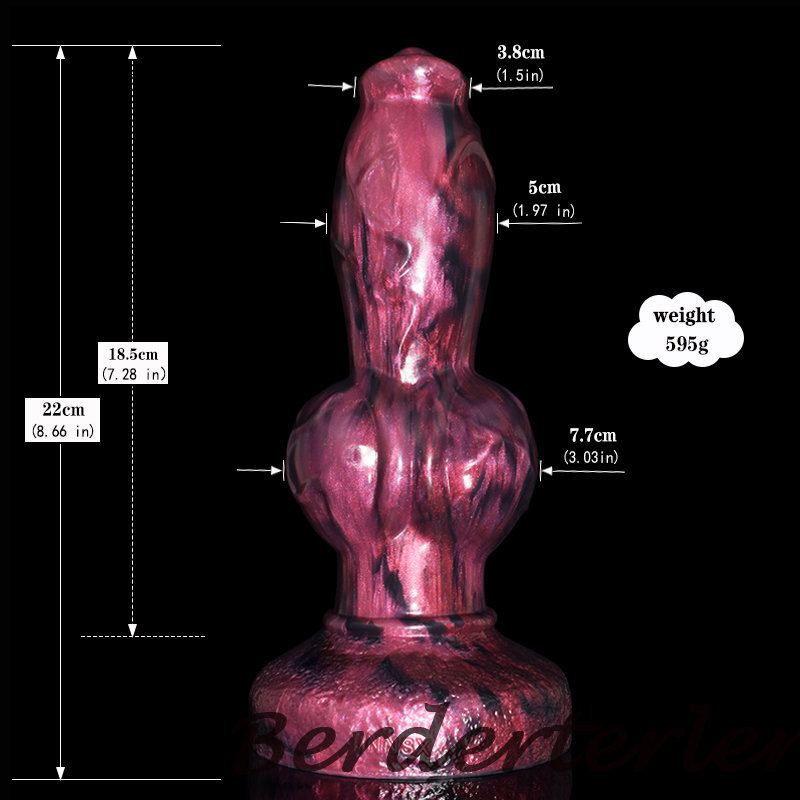 Thick Big Knot Dildo with Strong Sucker Spirits Fantasy Penis Anal Plug Sex Toys gallery
