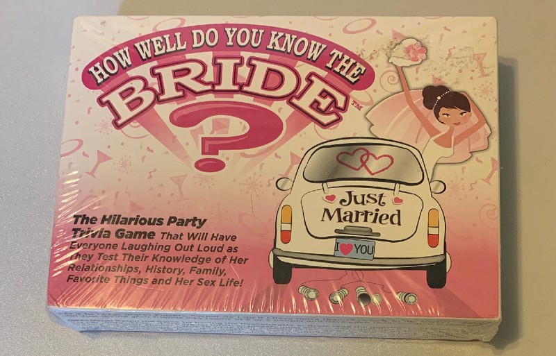 How Well Do You Know The Bride Trivia Game, Adult Bachelorette Party Play, New