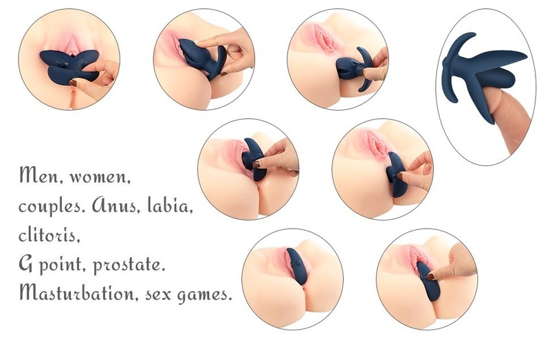 Juguetes Sexuales Para Mujer Vibrador De Dedos Punto G Clic Masajeador De Mujere gallery