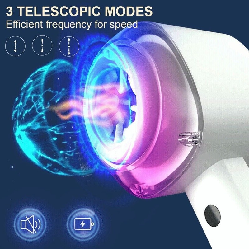 Male Masturbaters Automatic HandsFree Telescopic Cup Sucking Stroker Men Sex Toy gallery