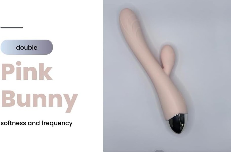 Pink Bunny, Personal Massager, Pink, 10 Modes, Silicone and ABS Material, Water gallery