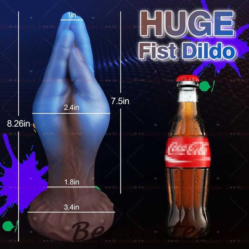 NEW Arms Fisting Anal Dildo Silicone Huge Anal Plug for Women Buttplug Sex Toys gallery
