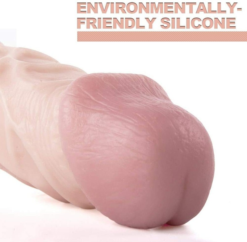 New Silicone Realistic Huge Dildo Suction Cup Anal Vagina Sex Toy-for Women-Men gallery