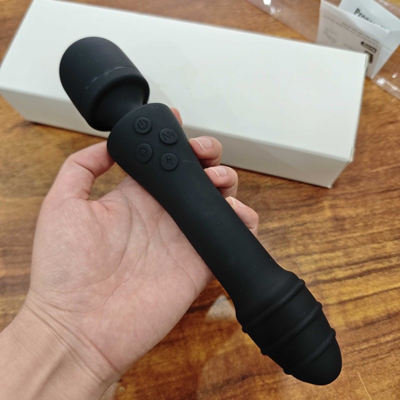 Vibrator Dildo Handheld Charging Massager Wand Vibrating Body Massage MultiSpeed