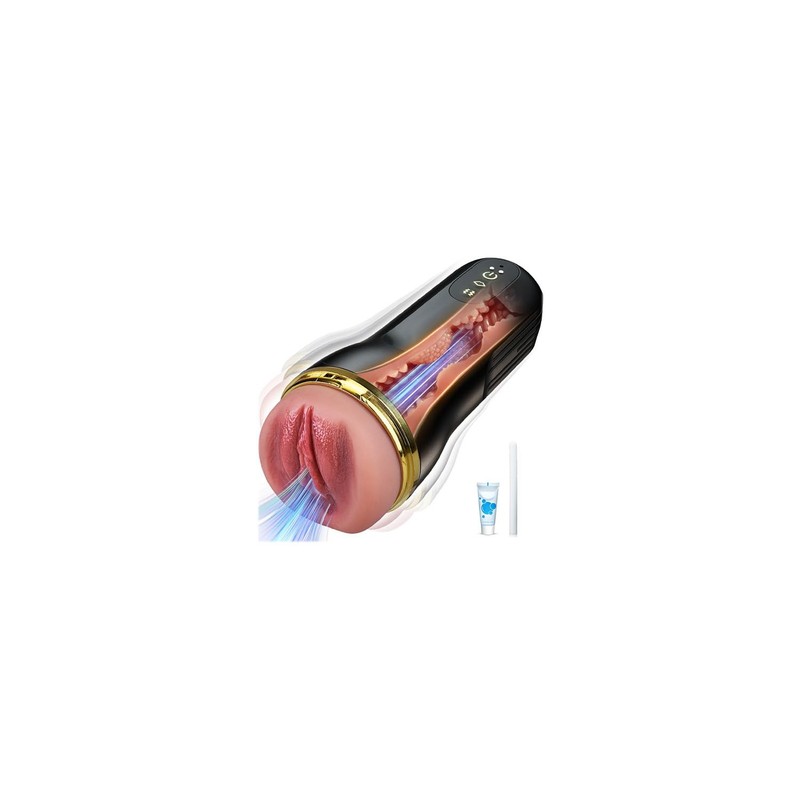 Automatic Male Masturbator Sex Toys for Men MasturbationBestvibe Realistic Po…