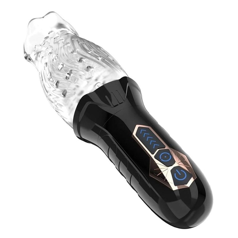 The Male Rose Gawk Gawk 3000 Automatic Stroker for Men, 10 Vibrating Modes