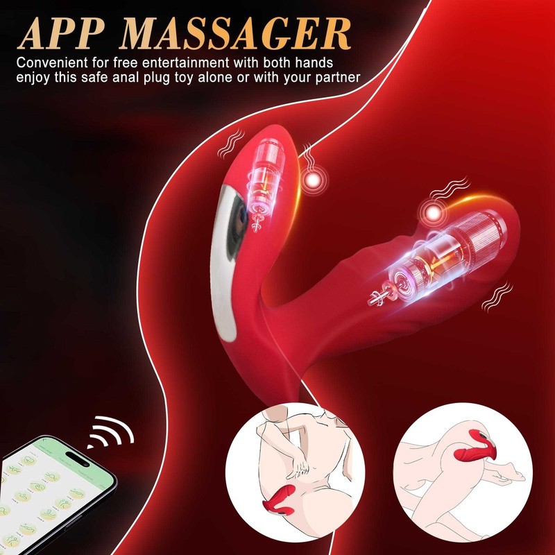 APP Remote Wearable G-Spot Clit Vibrator Dildo Massager Adult Sex Toys for Women gallery