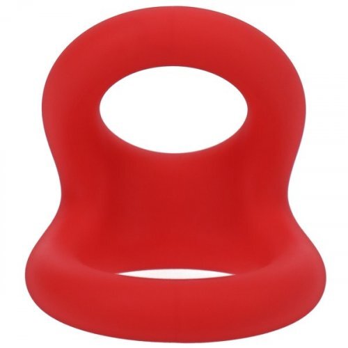 Tantus Uplift Silicone C-Ring – Crimson