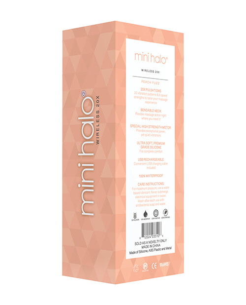 MINI HALO MASSAGE WAND WIRELESS RECHARGEABLE VIBRATOR gallery
