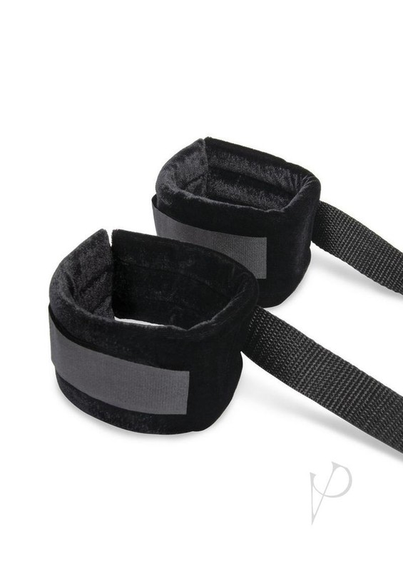 Lux F Bondage Bed Strap Flogger Kit 4pc gallery