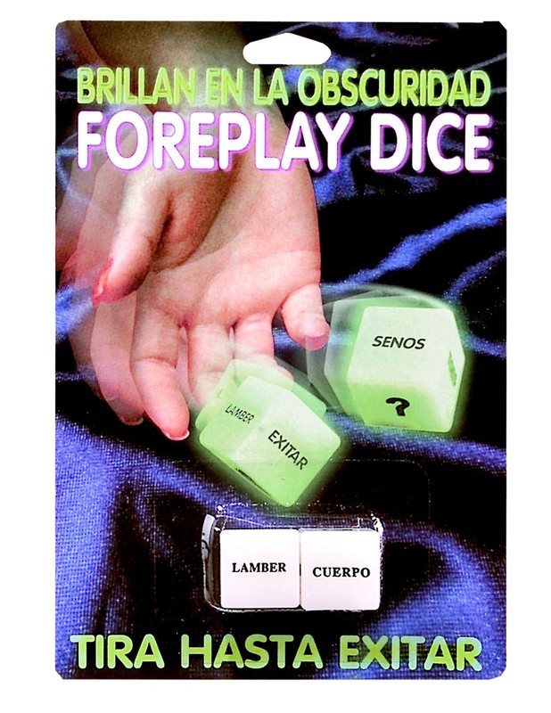 Glow in the Dark Dice Spanish Version