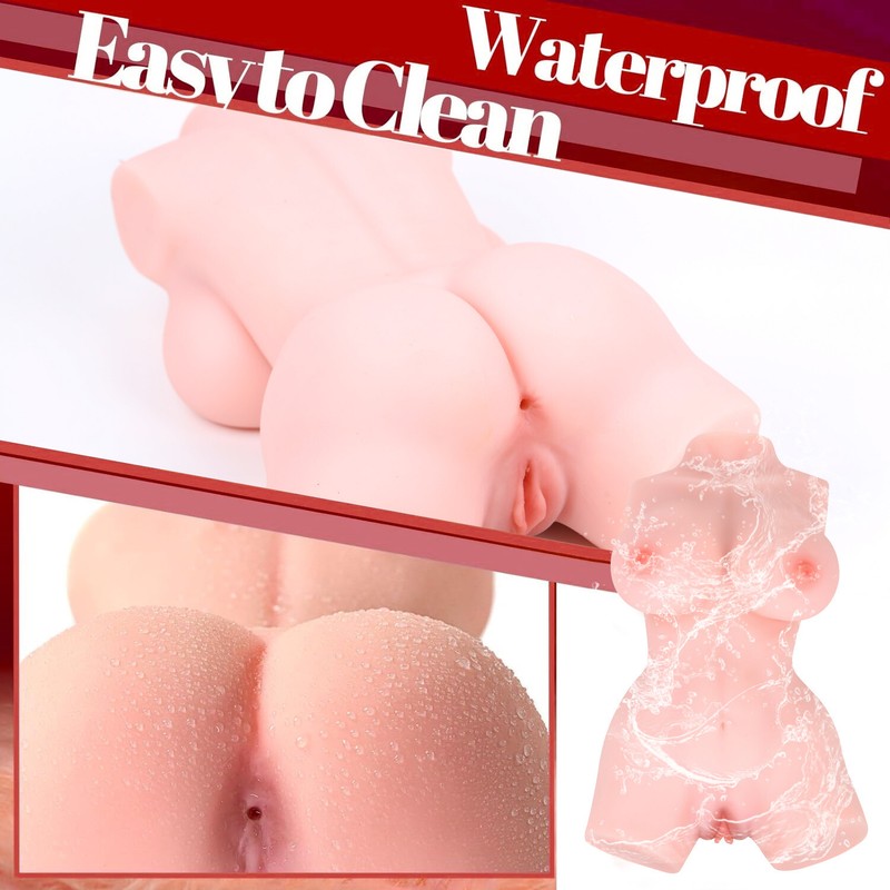 Sexy Doll Realistic Silicone Half Body Life Size Love Toy for Men Male Lifelike gallery