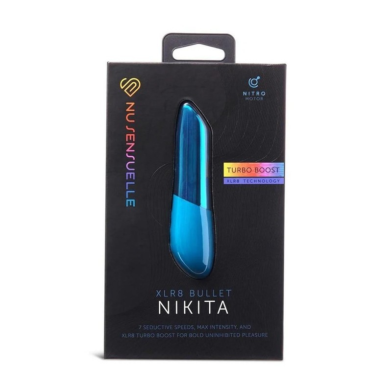 Nu Sensuelle XLR8 NIKITA Bullet Vibe Turquoise – Clitoral Vibrator