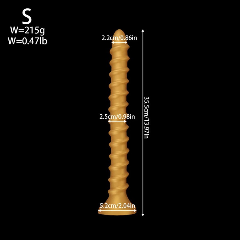 Rotate Into Anal Butt Plugs Long Dildo Penetration Anal Toy Dilatador Anal Dildo