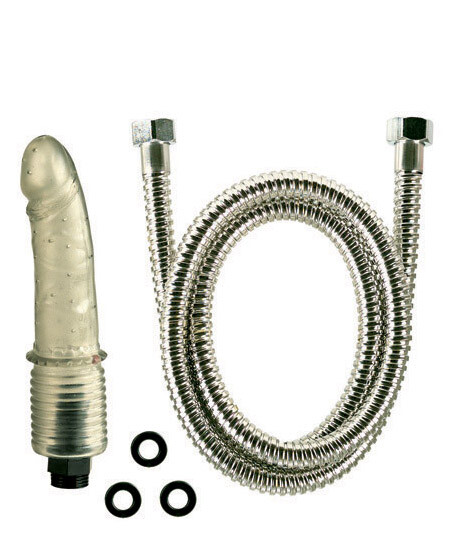 ENEMA DOUCHE PROSTATE SHOWER COLT SHOWER SHOT WATER DONG ATTACHMENT