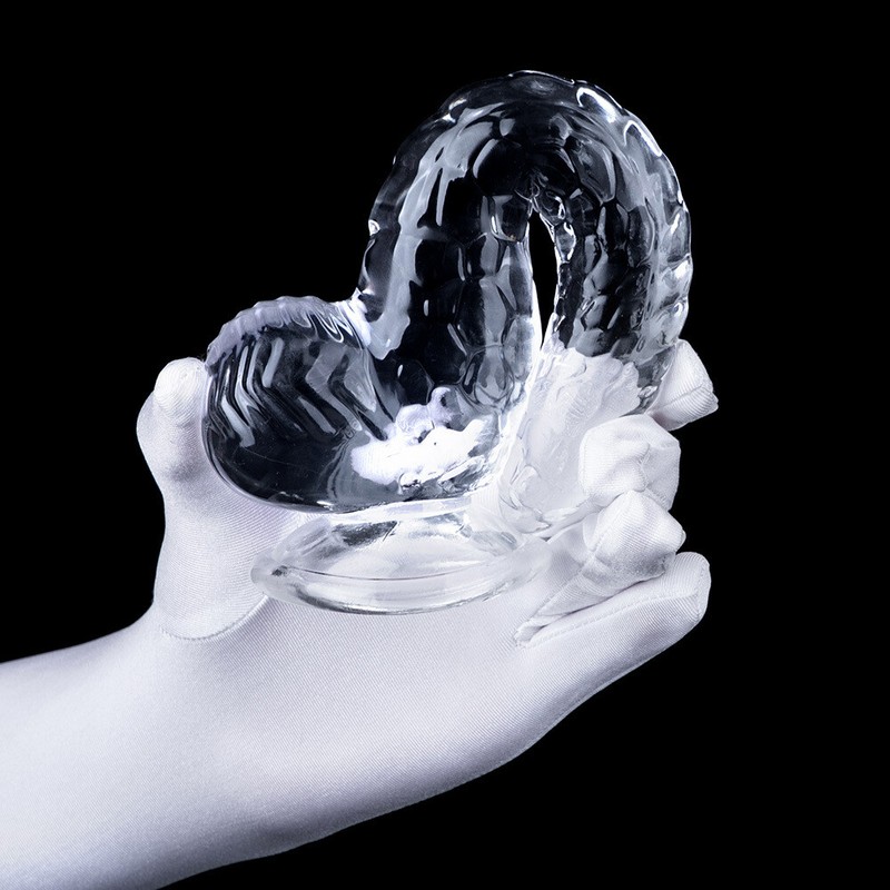 21.5cm Jelly Dildo Suction cup Dong, 8.46" x 1.18" Soft Penis anal Dildo Sex toy gallery