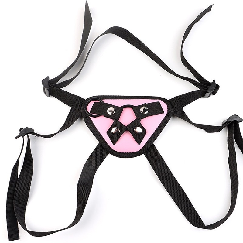 Universal Strap-On Harness with 2 O-Rings Adjustable Belts Sex Toy for Dildo gallery
