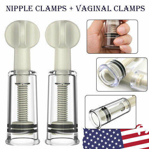 Nipple Sucker Clamps SM Breast Clit Pump Vacuum Suction Cup Sex Toys For Women