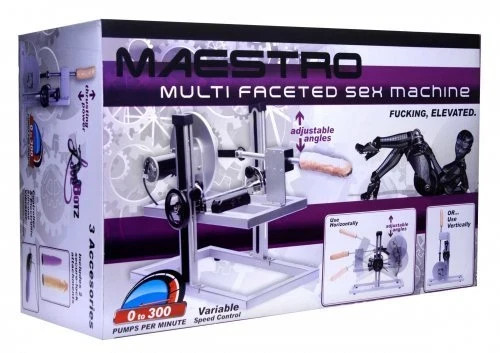 The Maestro Multi – Faceted sex-machine LoveBotz Adjustable Speed Vibrating Toy