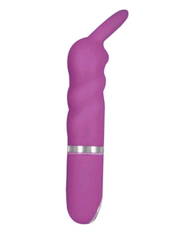 Perfection Silicone Rabbit Vibrator 10 Function Multi-Speed Purple