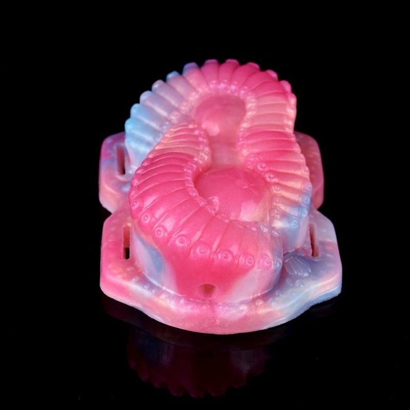 Pink Wearable Tentacle Grinder Masturbation Sex Toy for Clit Stimulator silicone gallery