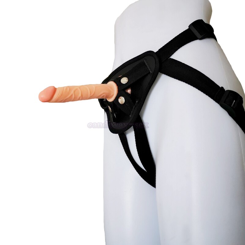Small Penetration Strap On Harness Dildo Dong Anal Pegging Sex Toys for Couple gallery