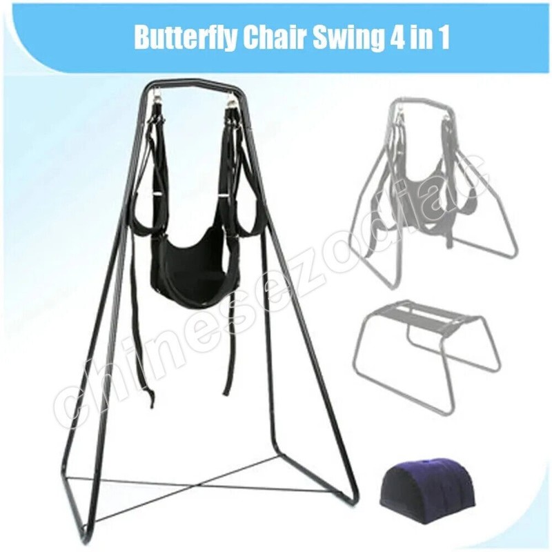 Sex Swing Indoor Furniture Chair Metal Frame Stand Sex Hammock BDSM Sex Toy