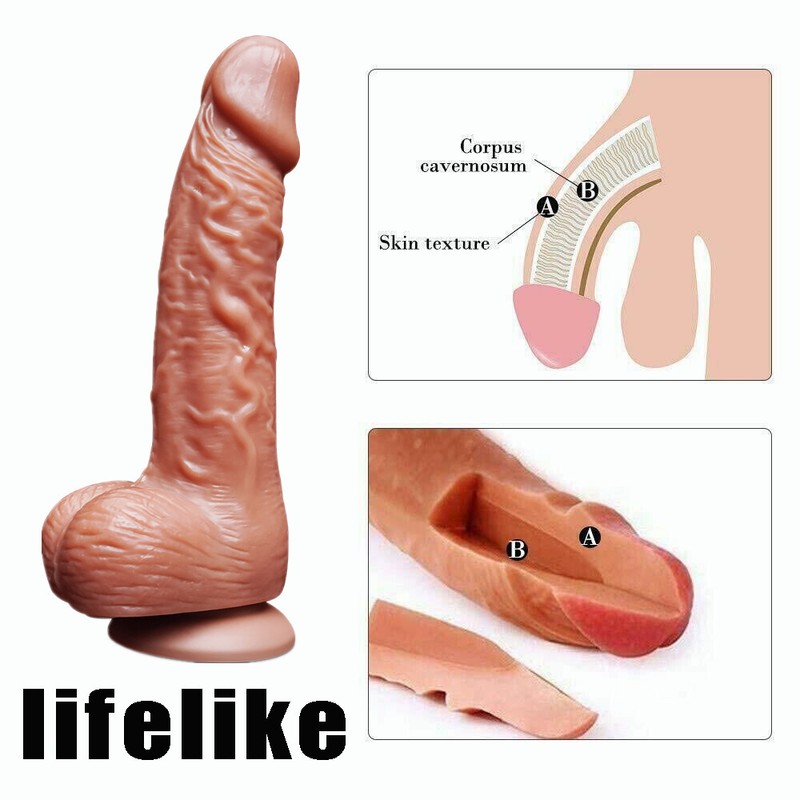 Dildo For Men Gay Anal Realistic Silicone Penis Suction Cup Women Sex Toy Adult gallery