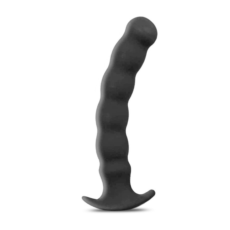 Wearable Silicone P-spot Anal Beads Butt Plug Probe Male Prostate Massager