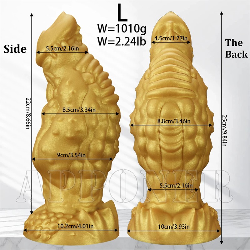 Dragon Dildo 75-85mm Monster Dildo Huge Anal Plug Penis Sex Toys For Women/Men gallery