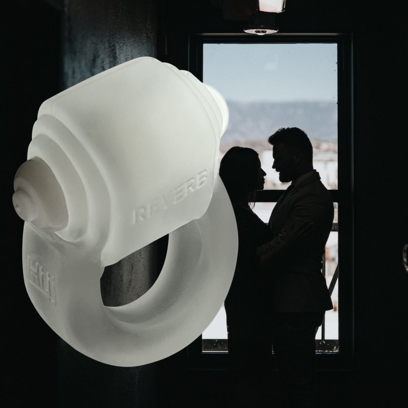 Vibrating Glow in the Dark Silicone Penis Ring Stimulating Enhancer Adult Toy gallery