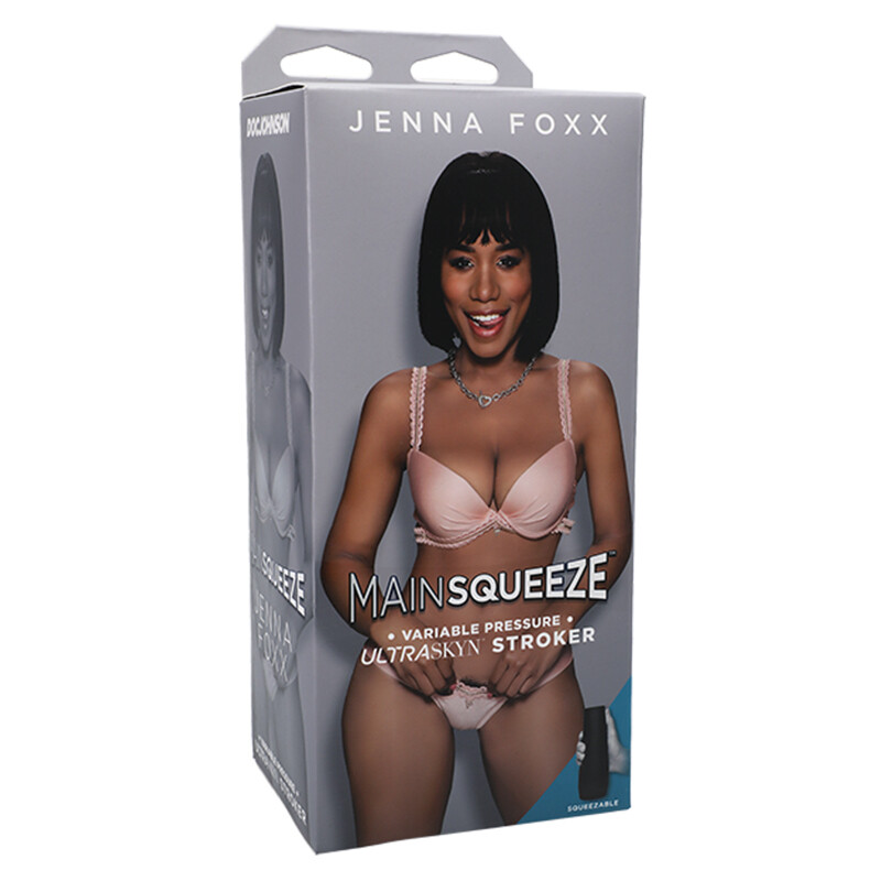 Main Squeeze Jenna Foxx ULTRASKYN Stroker pocket-pussy male masturbator Mocha