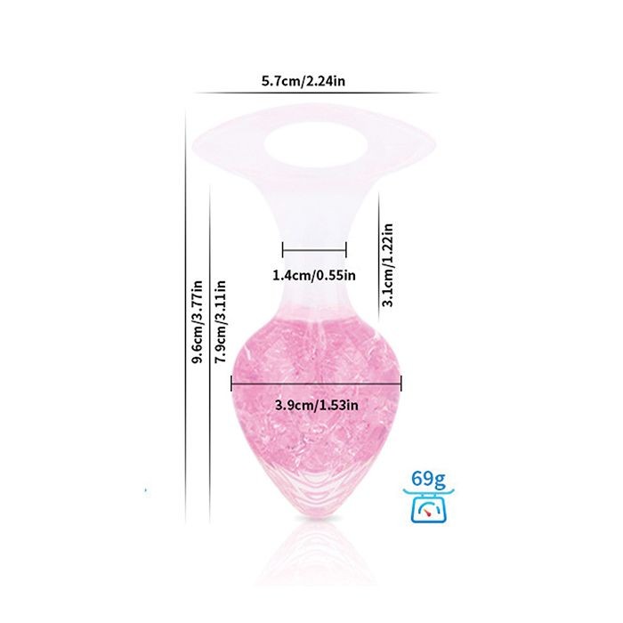 Luxe Prism Medium Plug - Light Pink gallery