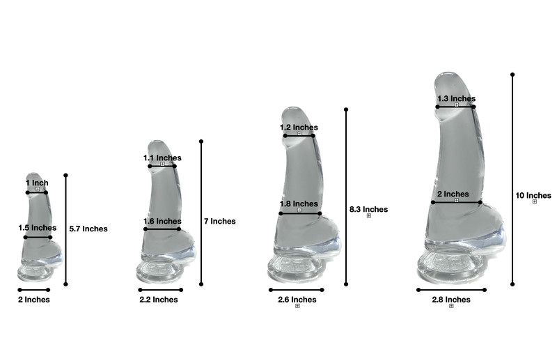 Dildo Penis G Spot Suction Cup Stimulation Soft Silicone Sex Toy Waterproof Anal gallery