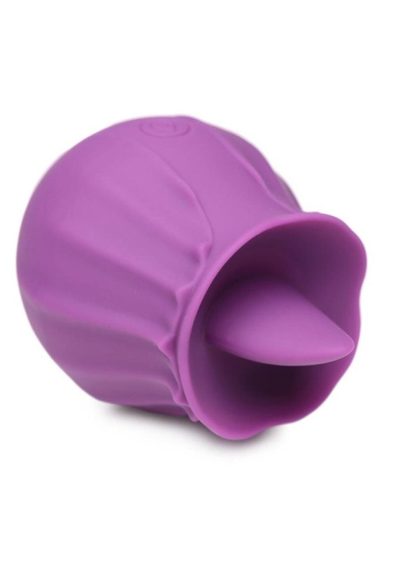 Bloomgasm Wild Violet 10X Silicone Licking Clit Stimulator